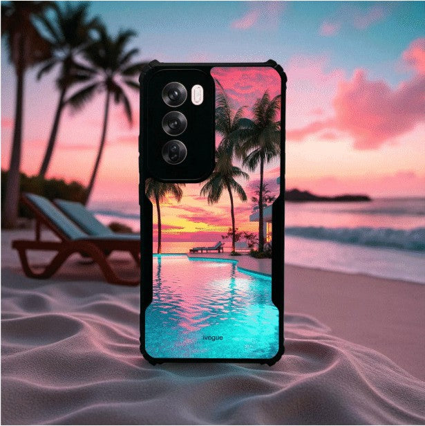 Sunset Serenity Mobile Cover For Oppo Reno 12