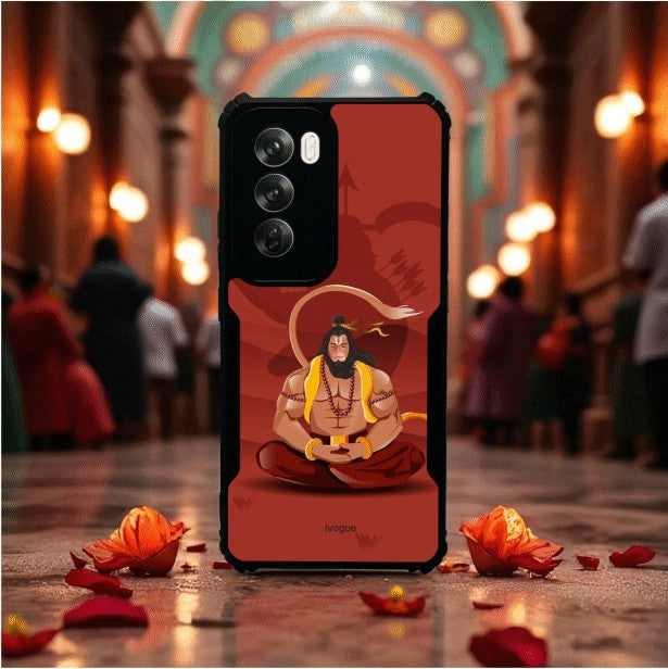 Veer Hanuman Mobile Cover For Oppo Reno 12