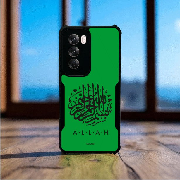Faith in Green Mobile Cover For Oppo Reno 12