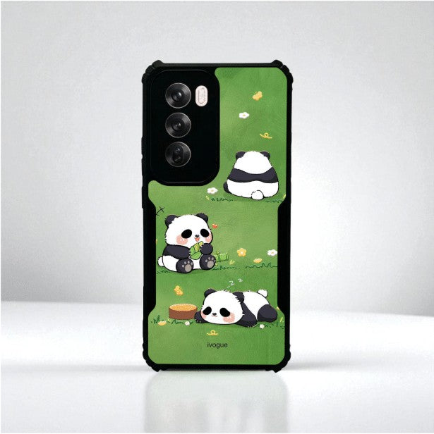 Panda Playground Mobile Cover For Oppo Reno 12 Pro