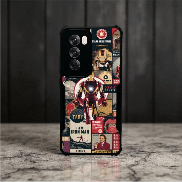 Iron Man Mobile Cover For Oppo Reno 12 Pro