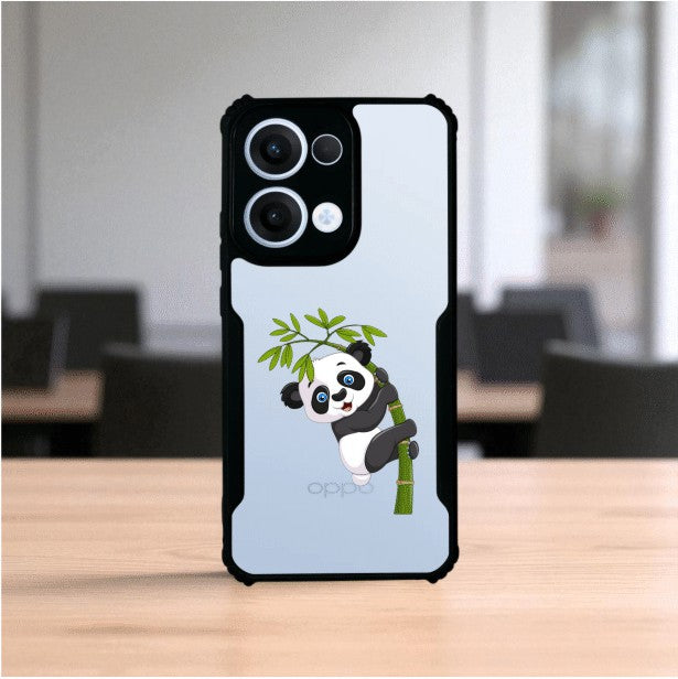 Panda and Tree Mobile Cover For OPPO Reno 13