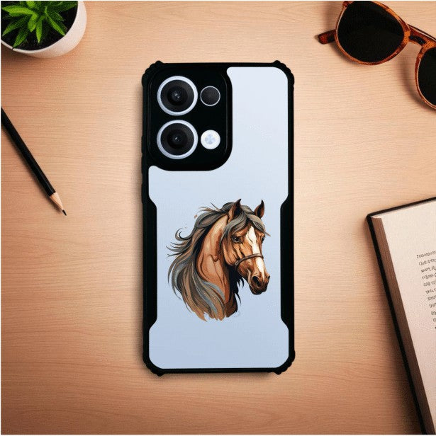 Horse Mobile Cover For OPPO Reno 13