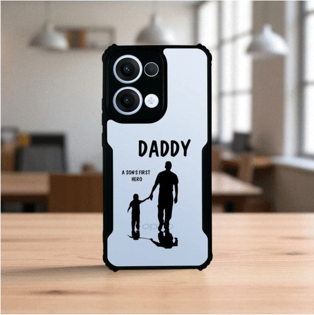 Daddy and Son Mobile Cover For OPPO Reno 13