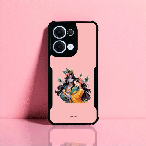 Radha Krishna Bliss Mobile Cover For OPPO Reno 13