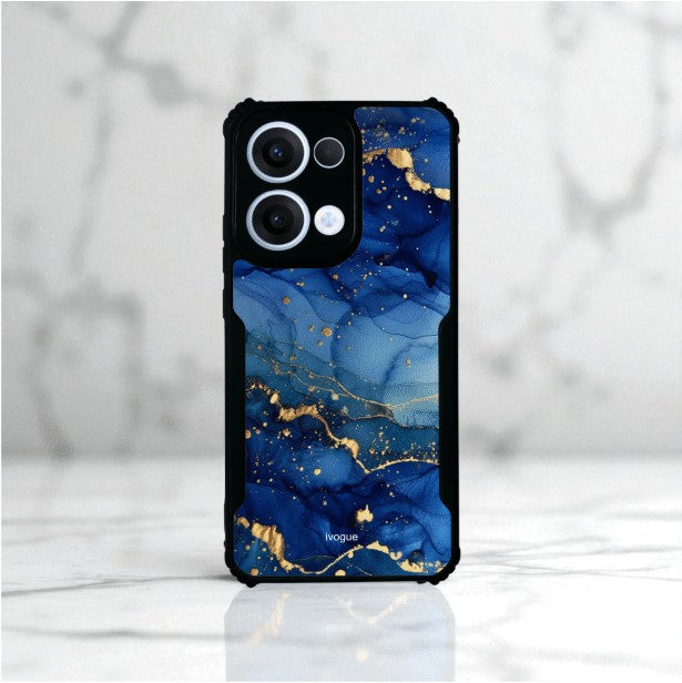 Blue Opulence Mobile Cover For OPPO Reno 13