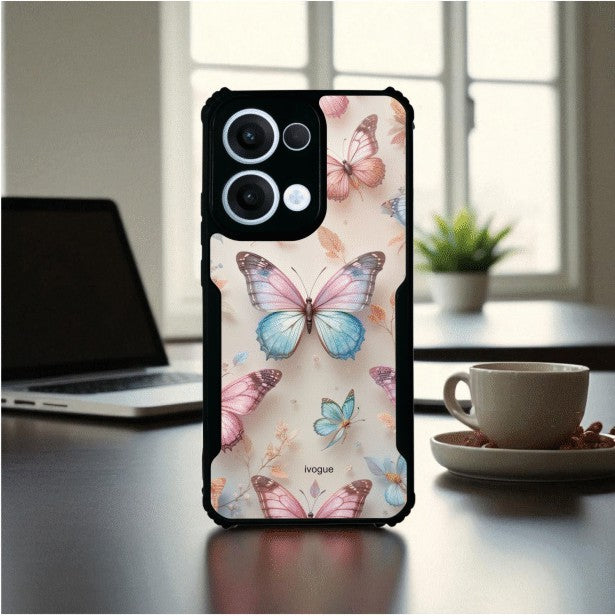Butterfly Bloom Mobile Cover For OPPO Reno 13