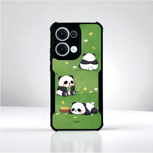 Panda Playground Mobile Cover For OPPO Reno 13