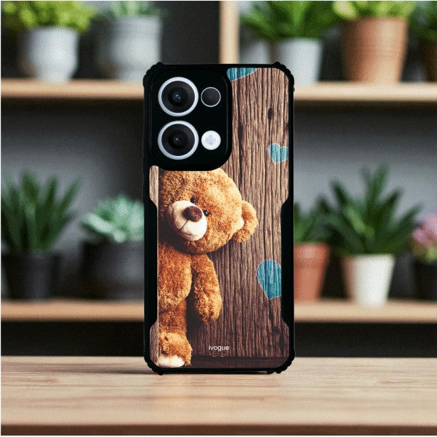 Teddy Love Mobile Cover For OPPO Reno 13