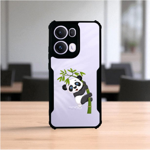 Panda and Tree Mobile Cover For Oppo Reno 13 Pro