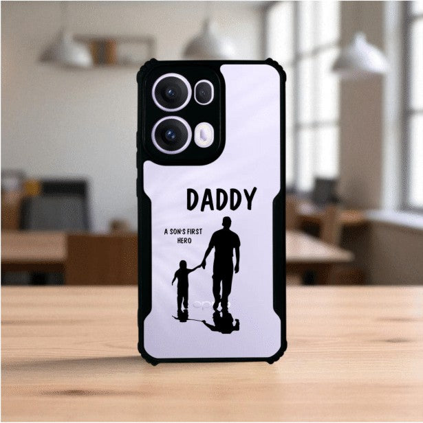 Daddy and Son Mobile Cover For Oppo Reno 13 Pro