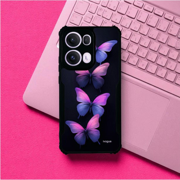 Galaxy Butterflies Mobile Cover For Oppo Reno 13 Pro