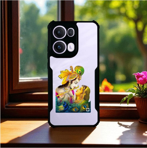 Radha Krishna Mobile Cover For Oppo Reno 13 Pro