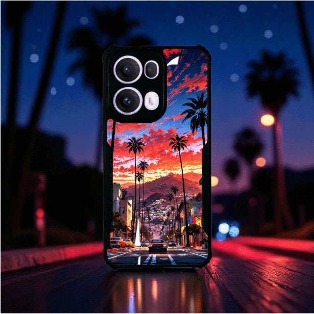 Palm City Nights Mobile Cover For Oppo Reno 13 Pro