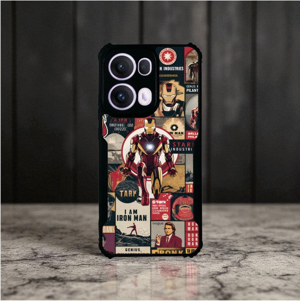 Iron Man Mobile Cover For Oppo Reno 13 Pro