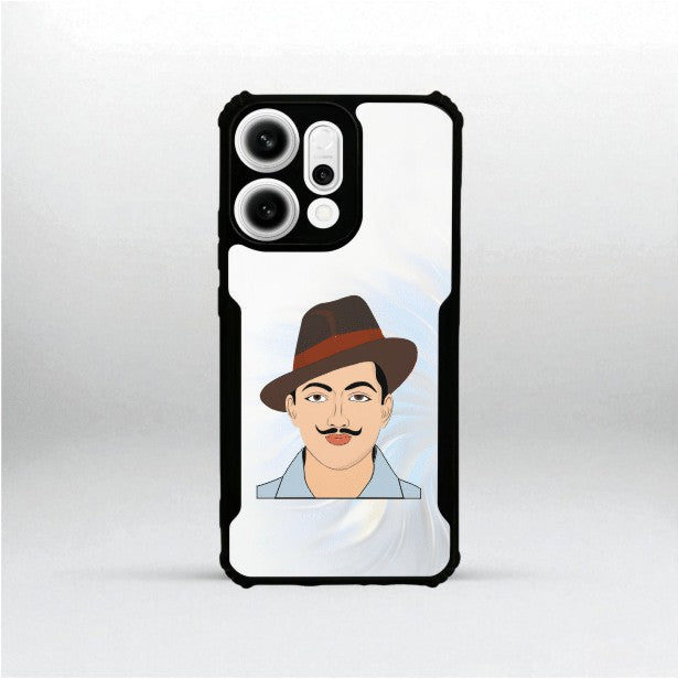 Bhagat Singh Mobile Cover For OPPO Reno 14
