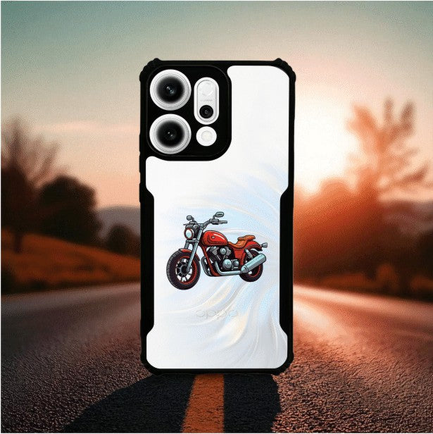Bike Mobile Cover For OPPO Reno 14