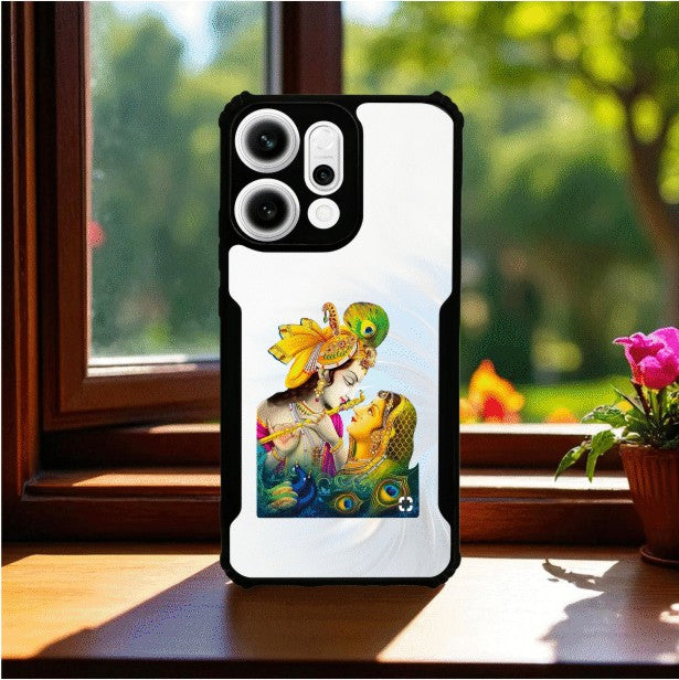 Radha Krishna Mobile Cover For OPPO Reno 14 Pro