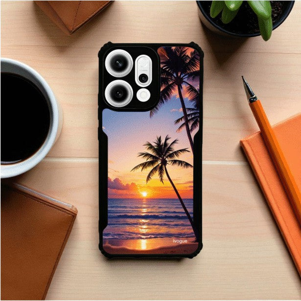 Sunset Vibes Mobile Cover For OPPO Reno 14 Pro