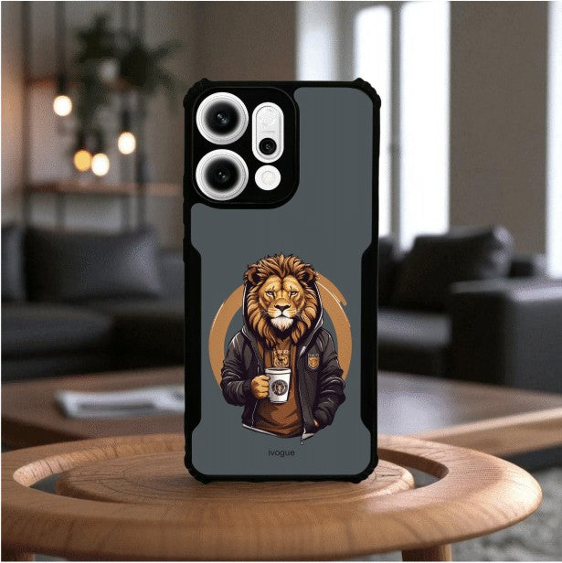 Stylish Lion Mobile Cover For OPPO Reno 14 Pro
