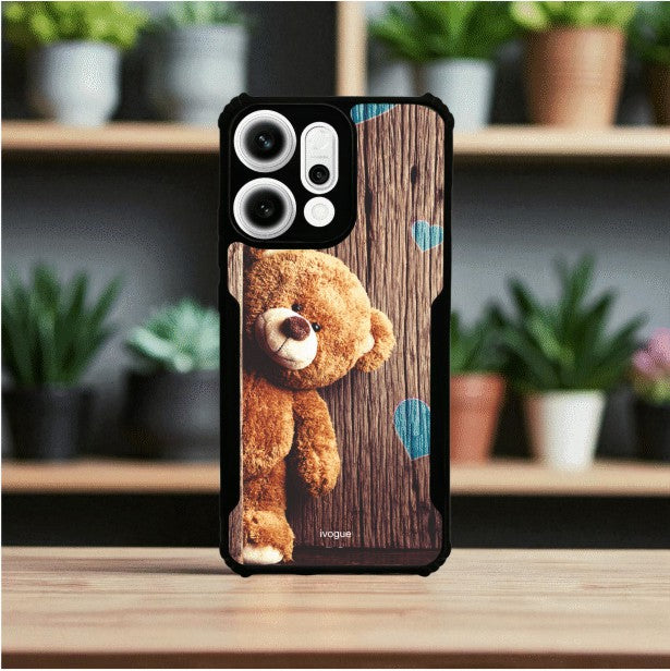 Teddy Love Mobile Cover For OPPO Reno 14 Pro