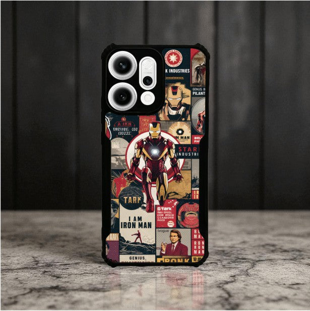 Iron Man Mobile Cover For OPPO Reno 14
