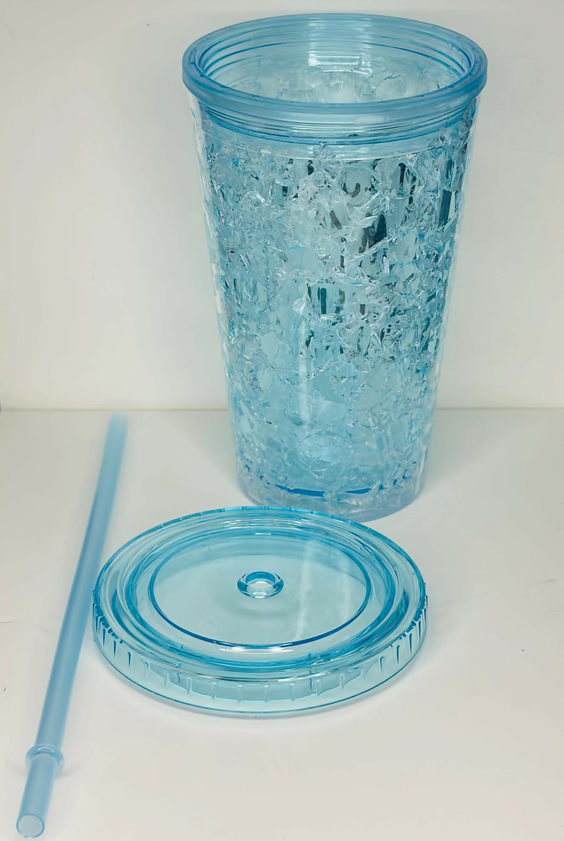 "This Is My Drink" Blue Sipper Tumbler with Straw – Double Wall Iced Cup