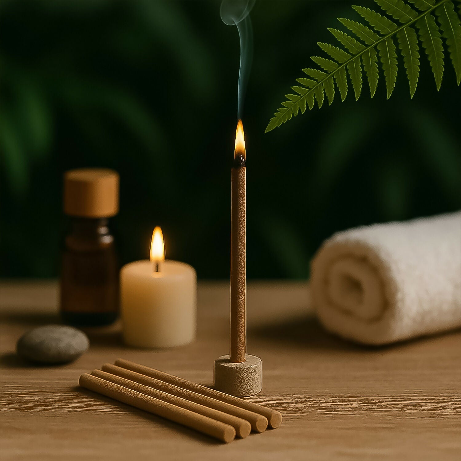 Live Touch Kesar Masti Premium Herbal Dhoop Stick