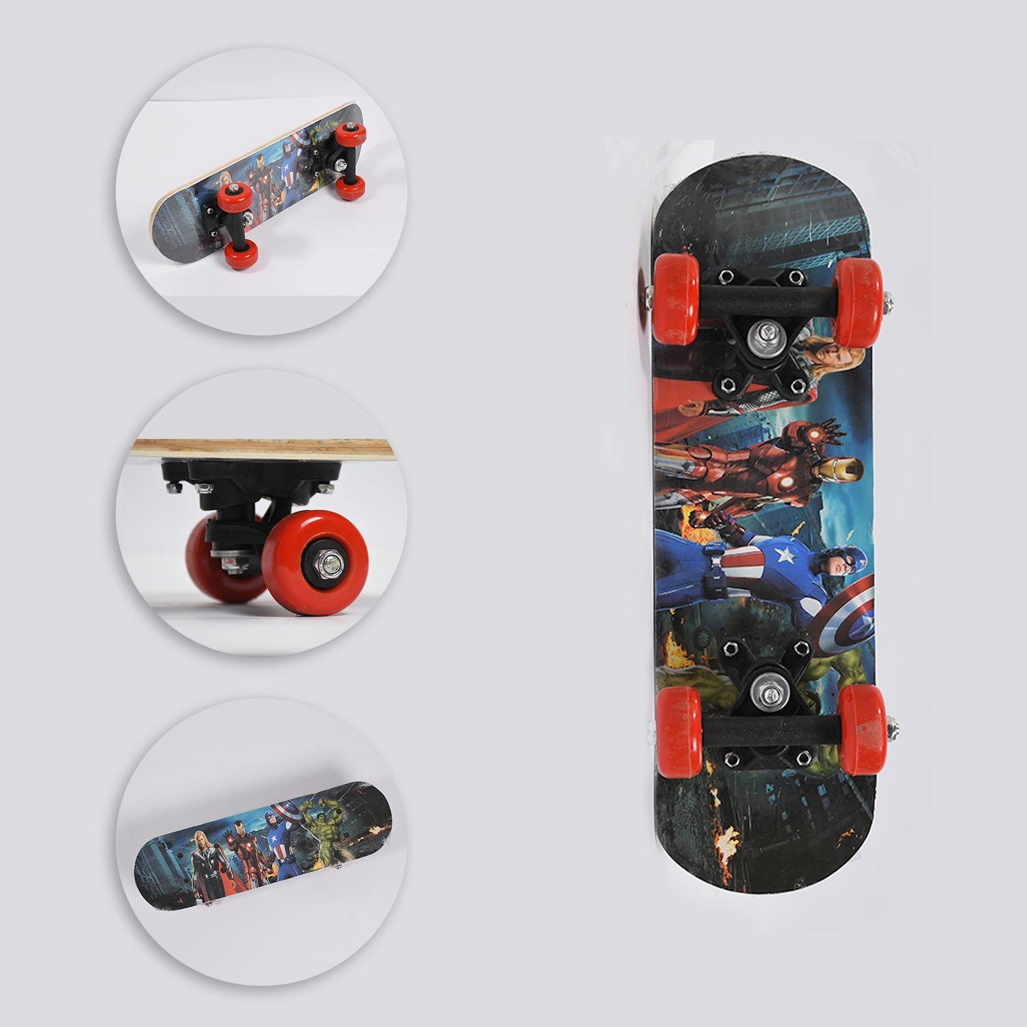 Knx Lightweight Wood Skateboard for Kids, Teens, Adults