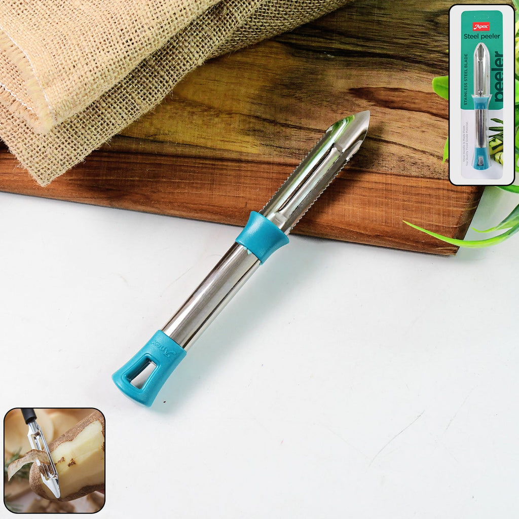 Apex Premium Stainless Steel Vegetable Fruit Peeler (1 Pc)