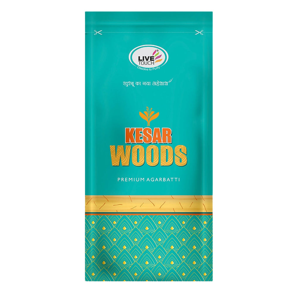 Live Touch Kesar Woods Premium Agarbatti