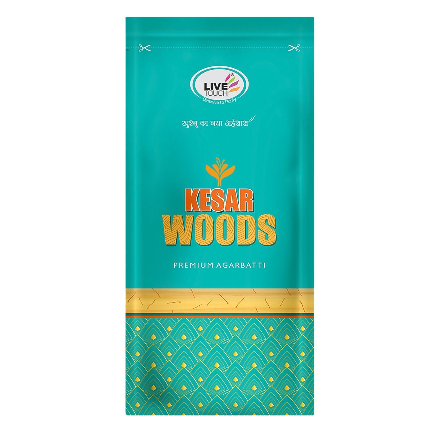 Live Touch Kesar Woods Premium Agarbatti