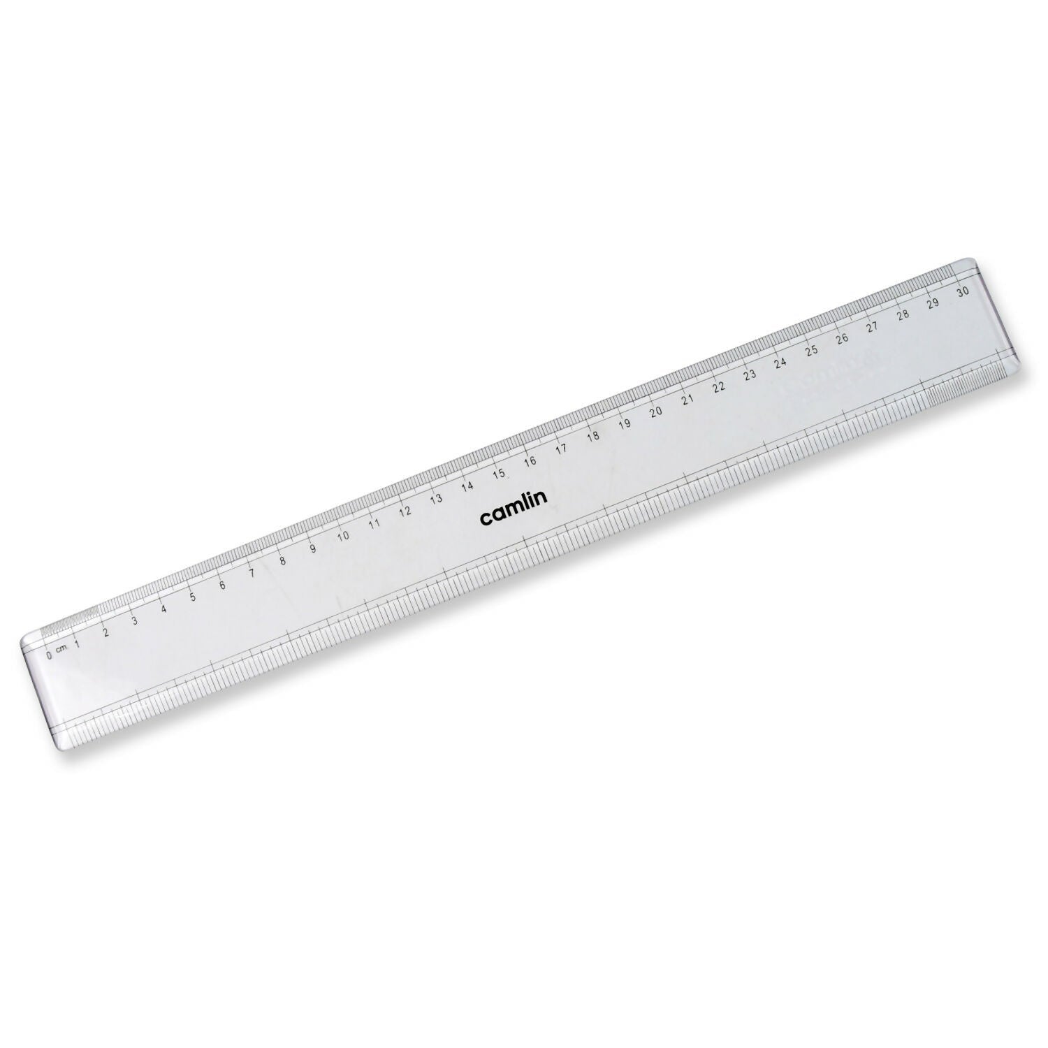 Camlin 30 cm Transparent Plastic Scale Ruler (1 Pc)