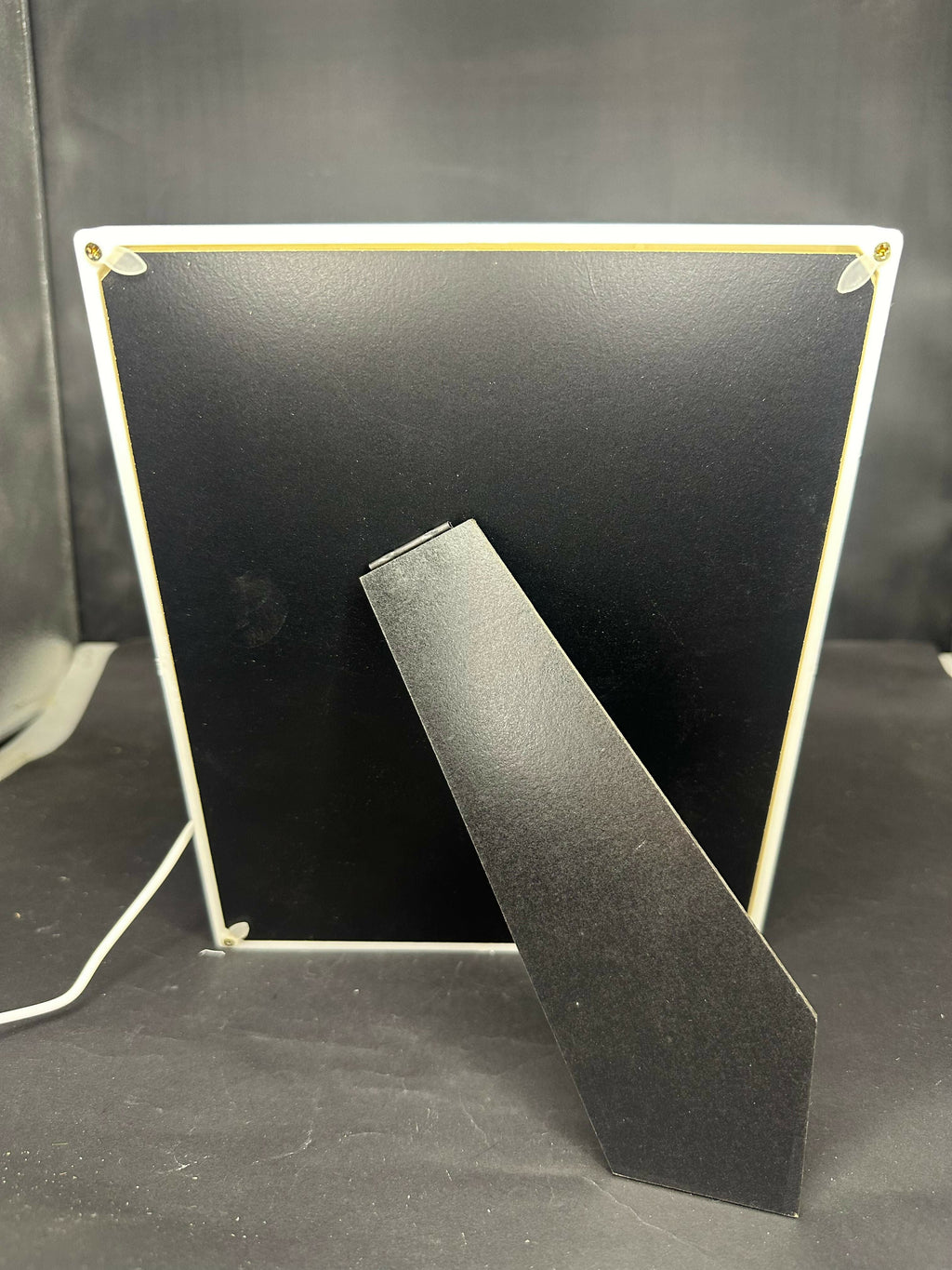 Personalized LED Photo Frame with Heart Design and Sparkling Crystal Border – Romantic Light-Up Table Frame for Couples with Quote 'At the Touch of Love Everyone Becomes a Poet' – Perfect Gift for Weddings, Anniversaries & Valentine's Day