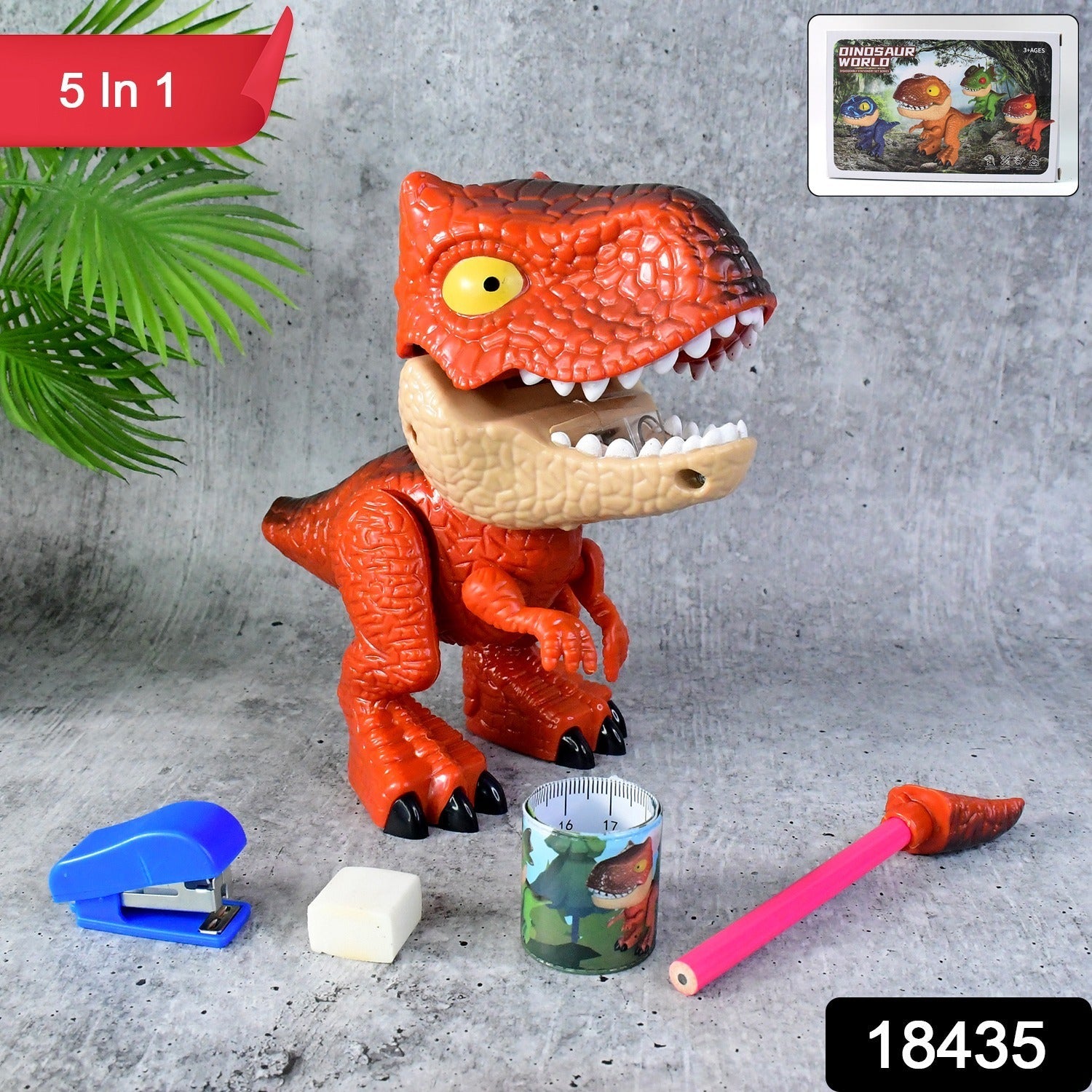 Dinosaur Shaped Stationery Gift Set for Kids Set (Mix Design)
