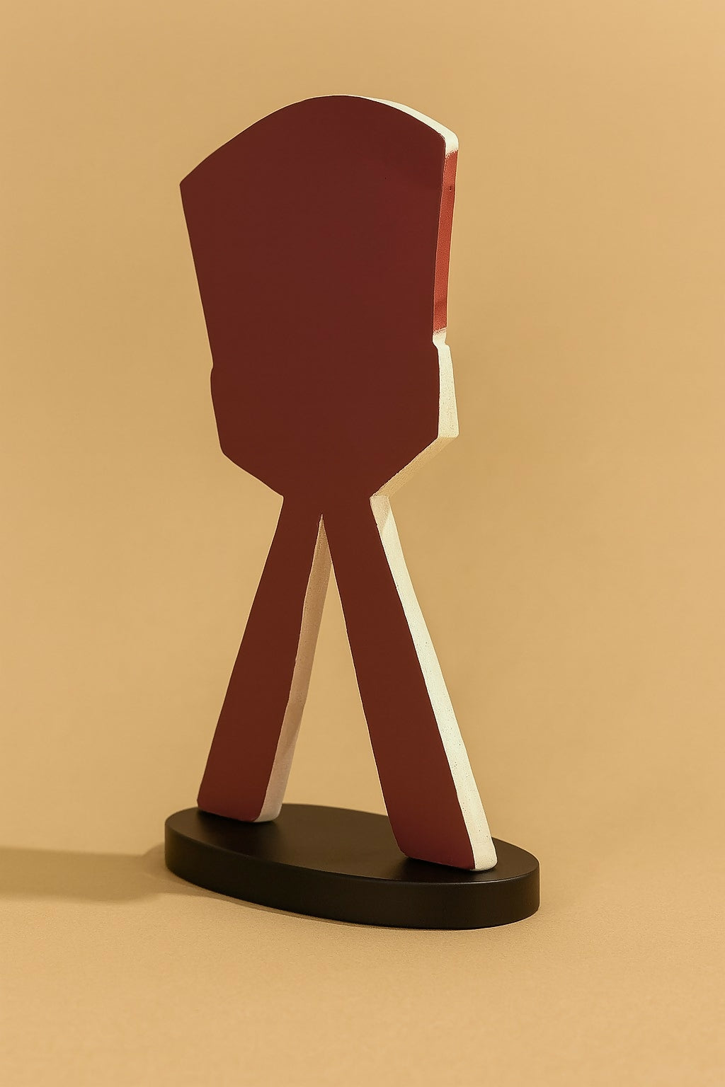 HOME DECOR Abstract Multicolor Face Sculpture | Handcrafted Wooden Resin Decorative Showpiece for Home, Living Room, Office, Shelf & Artistic Gift Décor