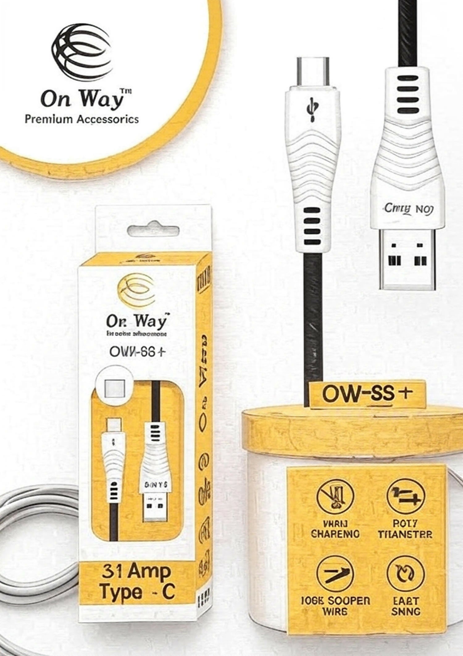 CABLE 35W TYPE C OW-88+ ONWAY
