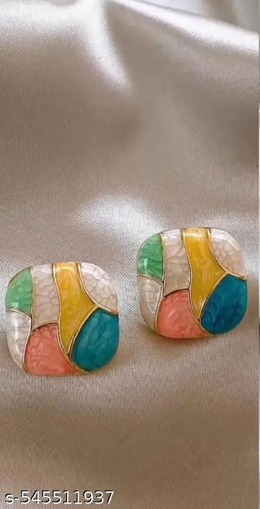 Multicolored Partywear as well as Casualwear Studs