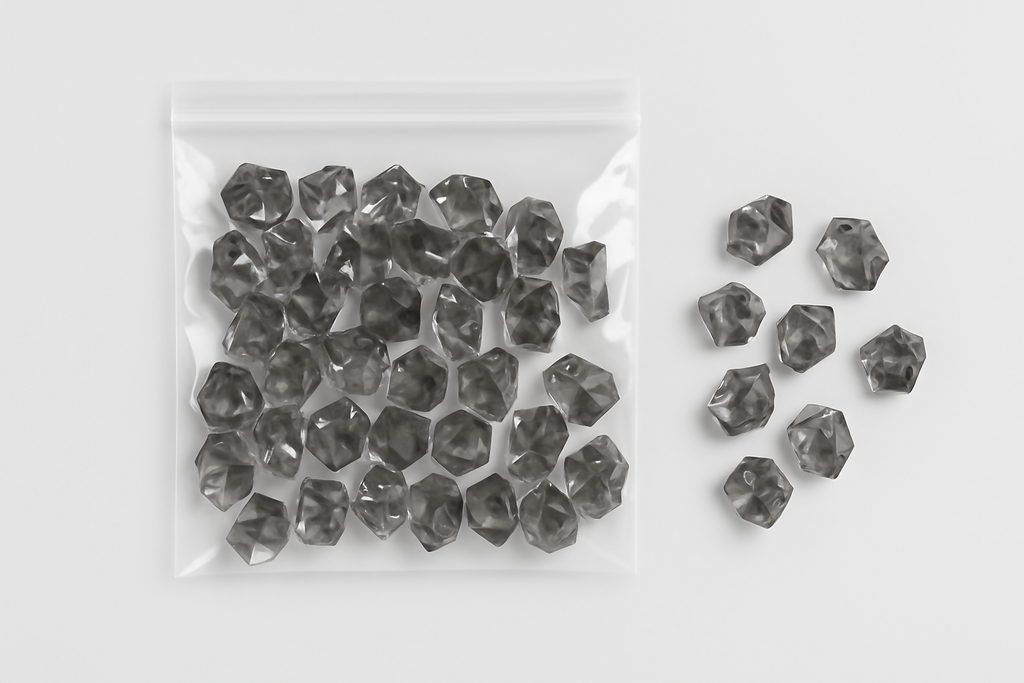 Clear Acrylic Diamond Gems – Decorative Crystal Stones for Vase Filler, Table Scatter & Craft Projects