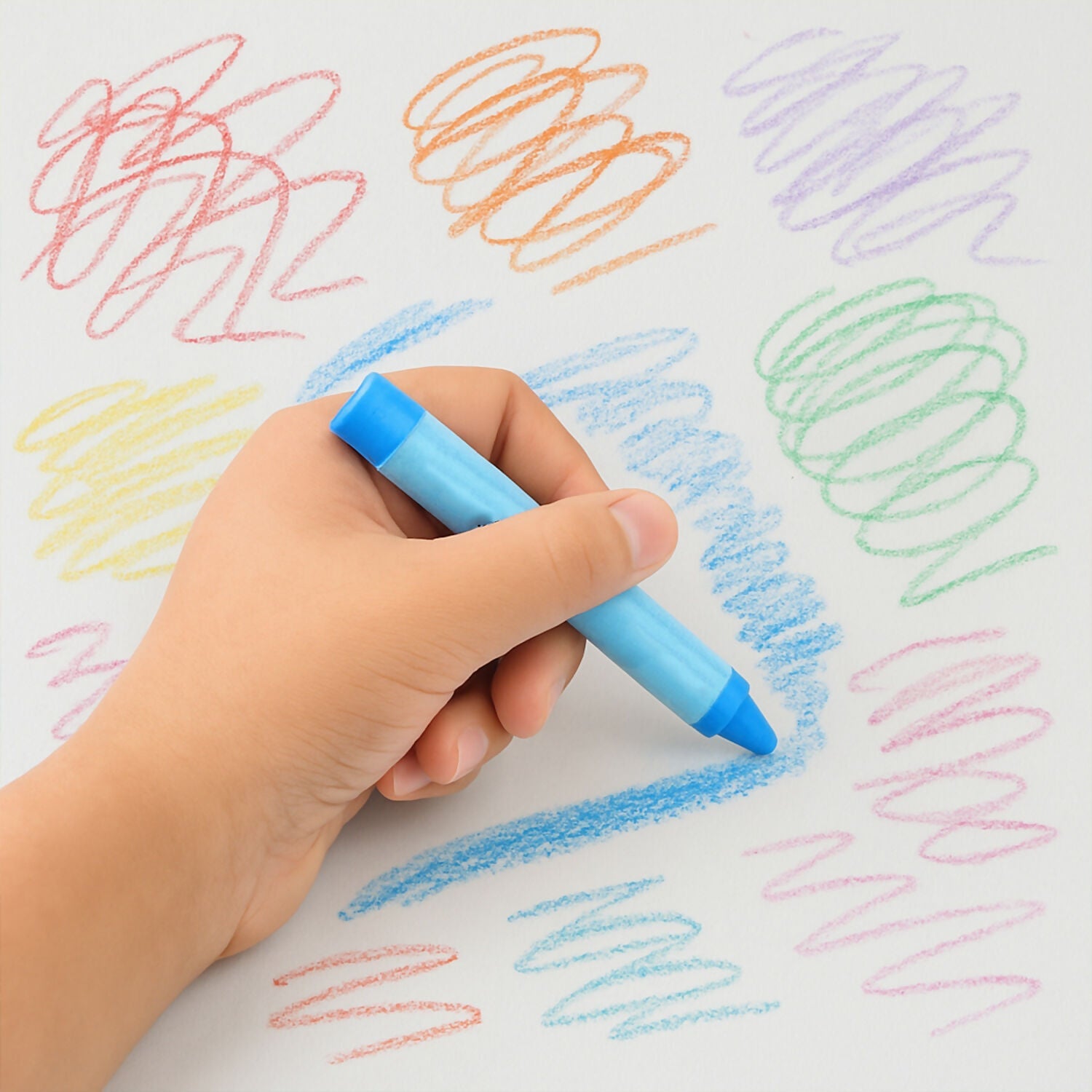 Camlin Wax Crayons Jumbo 13 Shades with Glitter Crayon