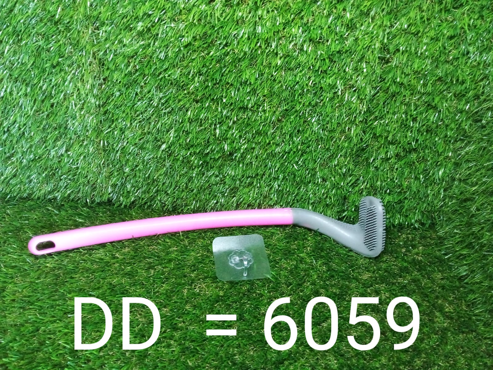 Golf Toilet Cleaner Brush  & Magic Sticker Holder