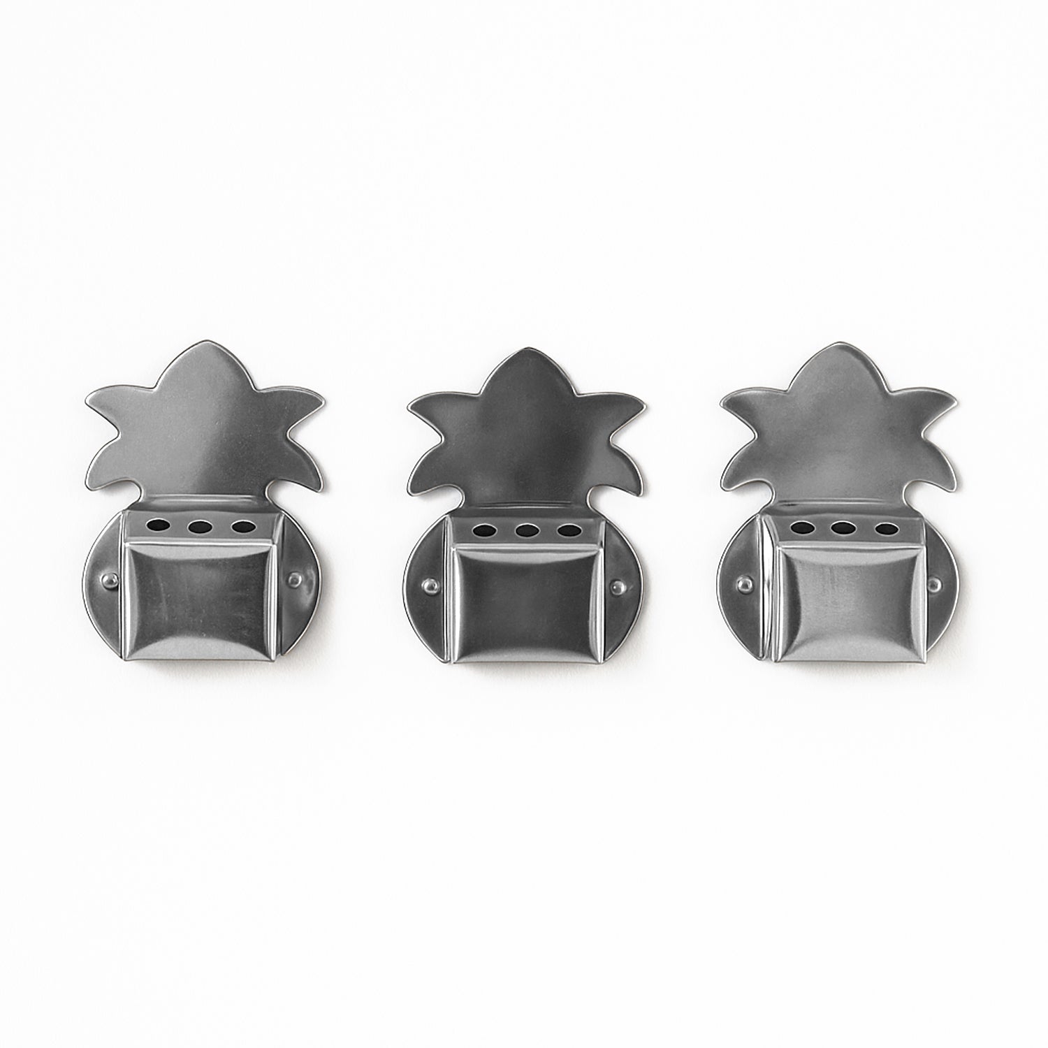 Wall-Mount Metal Incense Stick Holders (3 Pc)