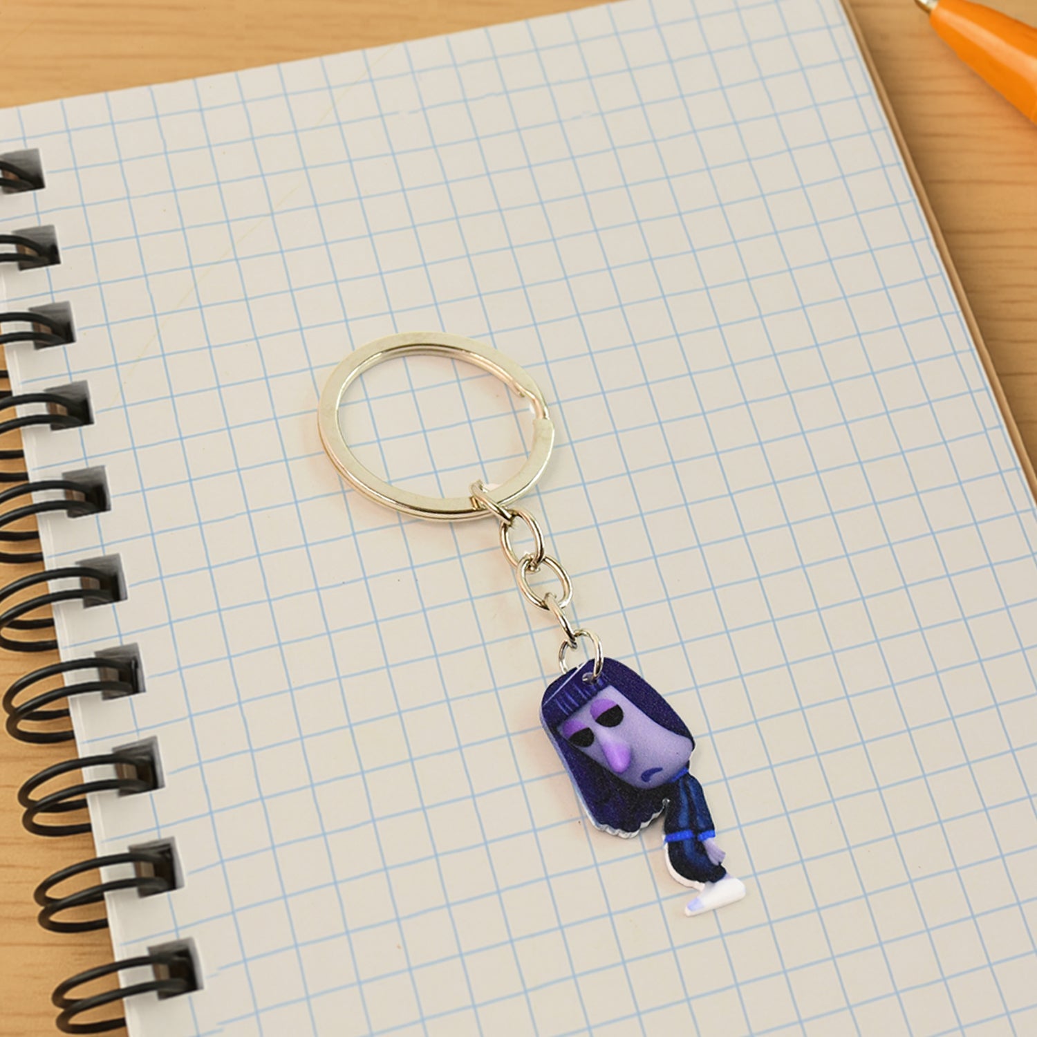 Mini Cartoon Character Keychain (1 Pc)