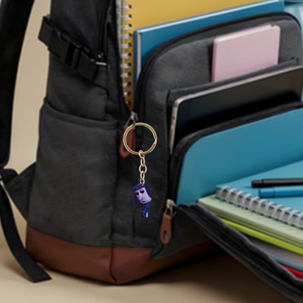 Mini Cartoon Character Keychain (1 Pc)