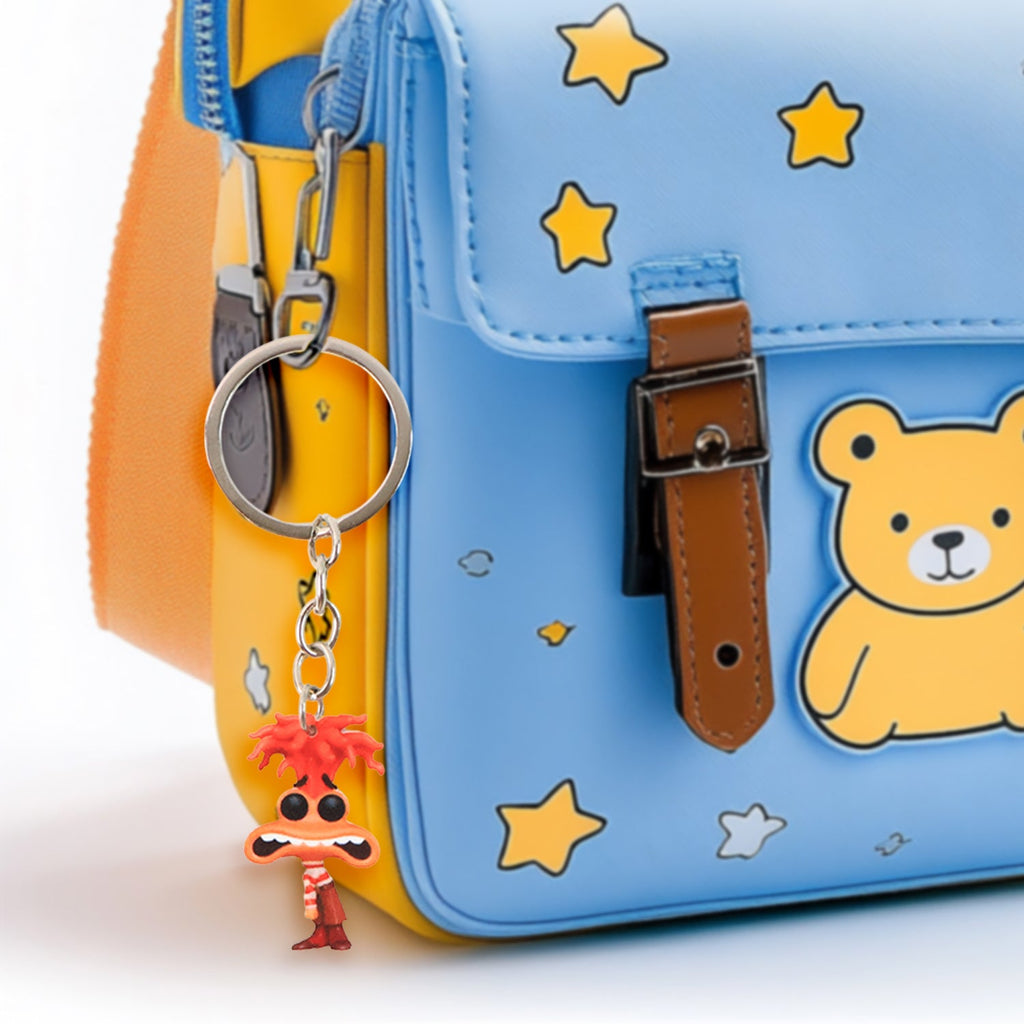 Quirky Cartoon Character Keychain (1 Pc)