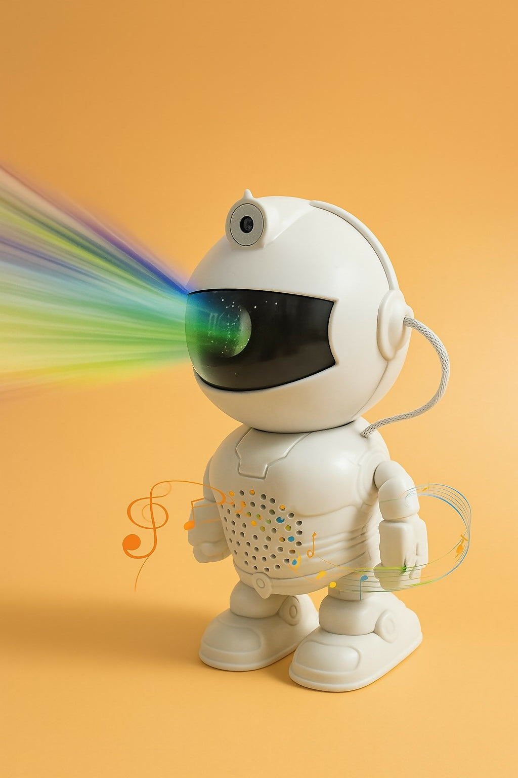 Astronaut Star Projector with Bluetooth Music Speaker – 360° Rotating Head, Nebula & Galaxy Light Projector for Kids Bedroom, Home Decor, Party, Night Light with Volume Control bluetooth & Starry Sky Effects