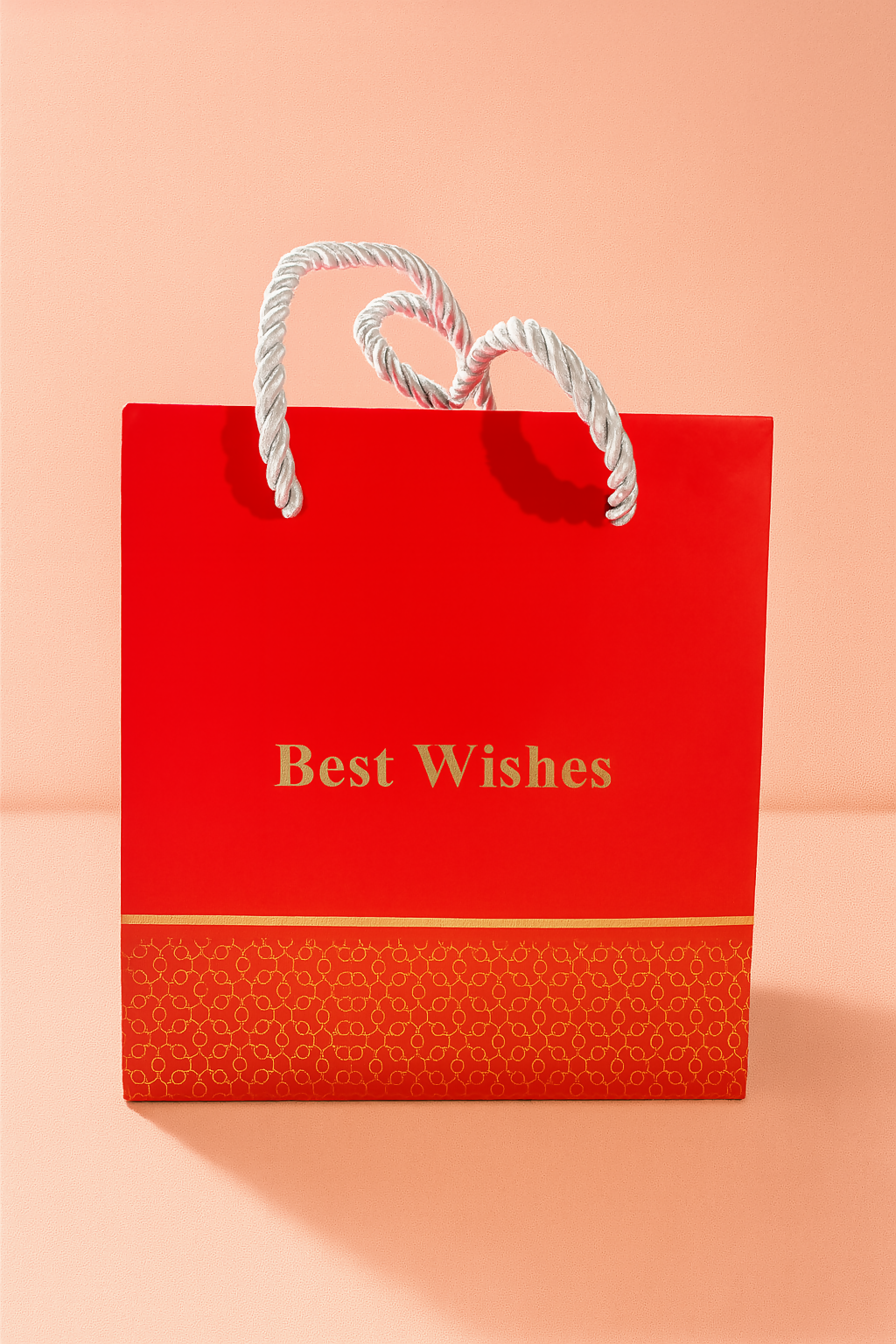 Romantic Red Dome-Shaped Gift Box with Teddy Bear & Artificial Rose Flowers – Best Wishes Gift Hamper for Girlfriend, Wife, Anniversary, Valentine's Day & Birthday – Decorative Round Packaging with Handle