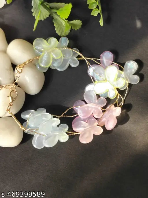 Trendy Butterfly Colourful Bracelet for girls and woman