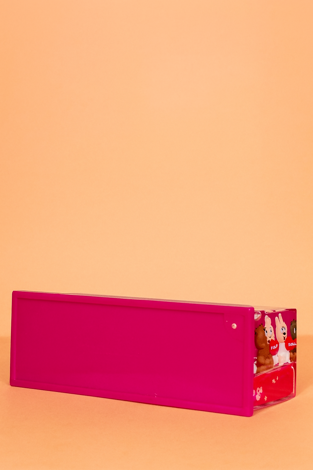 paper weight Cute Bear and Bunny LOVE Display Showpiece – Romantic Couple Figurine in Transparent Red Base Case with Star Confetti – Decorative Valentine Gift for Boyfriend, Girlfriend, Anniversary, or Home Décor