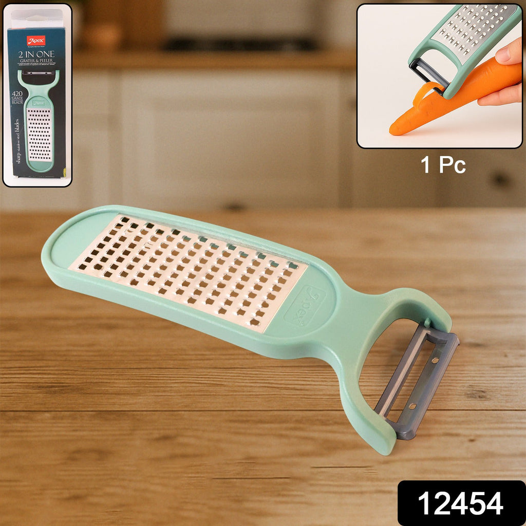 Apex 2-in-1 Vegetable Grater & Peeler Combo Tool